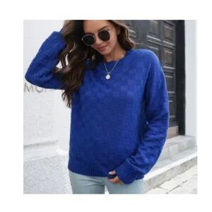 Women's Blue Sweater